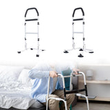 Maxbell Stand Assists Anti Skid for Seniors Adjustable Height for Toilet Couch Chair A