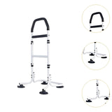 Maxbell Stand Assists Anti Skid for Seniors Adjustable Height for Toilet Couch Chair B