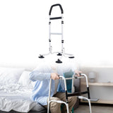 Maxbell Stand Assists Anti Skid for Seniors Adjustable Height for Toilet Couch Chair B