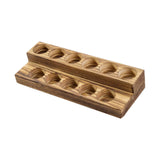 Maxbell Wooden Essential Oil Bottle Storage Stand Holder Organizer Shelf Desk 2 Tier