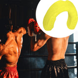 Maxbell Sports Mouth Guard Men Women Protection for Basketball Mma Boxing Kickboxing Yellow
