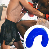 Maxbell Sports Mouth Guard Men Women Protection for Basketball Mma Boxing Kickboxing Blue
