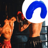 Maxbell Sports Mouth Guard Men Women Protection for Basketball Mma Boxing Kickboxing Blue