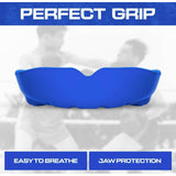 Maxbell Sports Mouth Guard Men Women Protection for Basketball Mma Boxing Kickboxing Blue