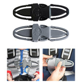 Maxbell Generic Seat Chest Harness Clip for Baby and Kids Replacement Supplies Black