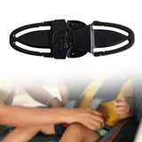 Maxbell Generic Seat Chest Harness Clip for Baby and Kids Replacement Supplies Black