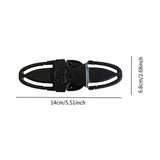 Maxbell Generic Seat Chest Harness Clip for Baby and Kids Replacement Supplies Black