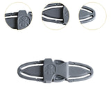 Maxbell Generic Seat Chest Harness Clip for Baby and Kids Replacement Supplies Gray