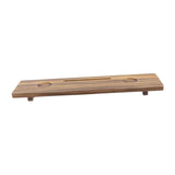 Maxbell Wooden Bathtub Tray Minimalistic Anti Tip for Bathroom SPA Gift Housewarming