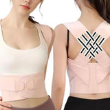 Maxbell Back Shoulder Posture Corrector for Unisex Children Long Time Sitting People XXL