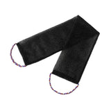 Maxbell Exfoliating Washcloth Convenient Smooth Skin for Men and Women Body Scrubber Black