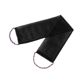 Maxbell Exfoliating Washcloth Convenient Smooth Skin for Men and Women Body Scrubber Black