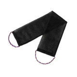 Maxbell Exfoliating Washcloth Convenient Smooth Skin for Men and Women Body Scrubber Black