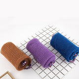 Maxbell Exfoliating Washcloth Convenient Smooth Skin for Men and Women Body Scrubber Blue