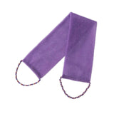 Maxbell Exfoliating Washcloth Convenient Smooth Skin for Men and Women Body Scrubber Purple