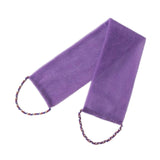 Maxbell Exfoliating Washcloth Convenient Smooth Skin for Men and Women Body Scrubber Purple