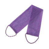 Maxbell Exfoliating Washcloth Convenient Smooth Skin for Men and Women Body Scrubber Purple