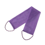 Maxbell Exfoliating Washcloth Convenient Smooth Skin for Men and Women Body Scrubber Purple