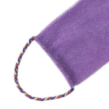 Maxbell Exfoliating Washcloth Convenient Smooth Skin for Men and Women Body Scrubber Purple