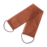 Maxbell Exfoliating Washcloth Convenient Smooth Skin for Men and Women Body Scrubber Coffee