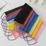 Maxbell Exfoliating Washcloth Convenient Smooth Skin for Men and Women Body Scrubber Pink