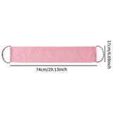 Maxbell Exfoliating Washcloth Convenient Smooth Skin for Men and Women Body Scrubber Pink