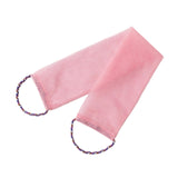 Maxbell Exfoliating Washcloth Convenient Smooth Skin for Men and Women Body Scrubber Pink
