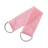 Maxbell Exfoliating Washcloth Convenient Smooth Skin for Men and Women Body Scrubber Pink