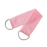 Maxbell Exfoliating Washcloth Convenient Smooth Skin for Men and Women Body Scrubber Pink