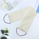 Maxbell Exfoliating Washcloth Convenient Smooth Skin for Men and Women Body Scrubber White