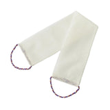 Maxbell Exfoliating Washcloth Convenient Smooth Skin for Men and Women Body Scrubber White