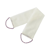 Maxbell Exfoliating Washcloth Convenient Smooth Skin for Men and Women Body Scrubber White