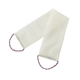 Maxbell Exfoliating Washcloth Convenient Smooth Skin for Men and Women Body Scrubber White