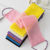 Maxbell Exfoliating Washcloth Convenient Smooth Skin for Men and Women Body Scrubber White