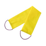 Maxbell Exfoliating Washcloth Convenient Smooth Skin for Men and Women Body Scrubber Yellow