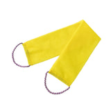 Maxbell Exfoliating Washcloth Convenient Smooth Skin for Men and Women Body Scrubber Yellow