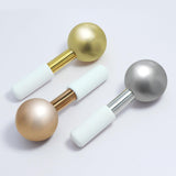 Maxbell Facial Ice Globes Smooth Surface Massage Ice Ball for Neck Jaw Holiday Gifts