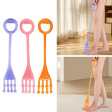 Maxbell Toe Training Band Resistance Foot Leg Stretcher Stretching Strap with Loop Violet