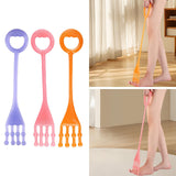 Maxbell Toe Training Band Resistance Foot Leg Stretcher Stretching Strap with Loop Violet