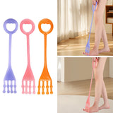 Maxbell Toe Training Band Resistance Foot Leg Stretcher Stretching Strap with Loop Violet