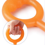 Maxbell Toe Training Band Resistance Foot Leg Stretcher Stretching Strap with Loop Violet