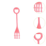 Maxbell Toe Training Band Resistance Foot Leg Stretcher Stretching Strap with Loop Pink