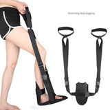 Maxbell Foot and Calf Stretcher Portable Leg Stretch Strap for Legs Home Gym Workout
