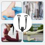 Maxbell Foot and Calf Stretcher Portable Leg Stretch Strap for Legs Home Gym Workout