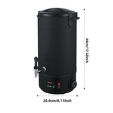 Maxbell Candle Making Machine with Spout Melting Pot for Craft Manufacturer Hobbyist 10L