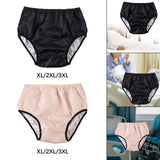 Maxbell Adult Diaper Incontinence Senior Diaper for Woman and Man Elderly Old People XL Black