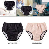 Maxbell Adult Diaper Incontinence Senior Diaper for Woman and Man Elderly Old People XL Black