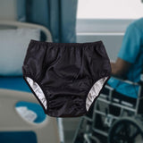 Maxbell Adult Diaper Incontinence Senior Diaper for Woman and Man Elderly Old People 2XL Black