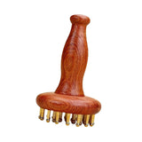 Maxbell Wooden Massage Brush Muscle Relaxation Body Massager for Shoulder Legs Thigh