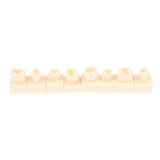 Maxbell 8Pcs Resin Teeth Model Set Educational Use Practice Tools for Teaching Study